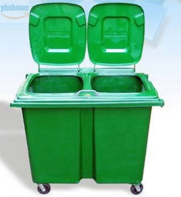 Thùng rác nhựa  FTR-010 660 L