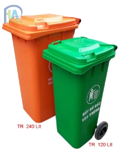 Thùng rác nhựa TR 120 L