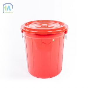 Thùng nhựa tròn 60 lít có nắp