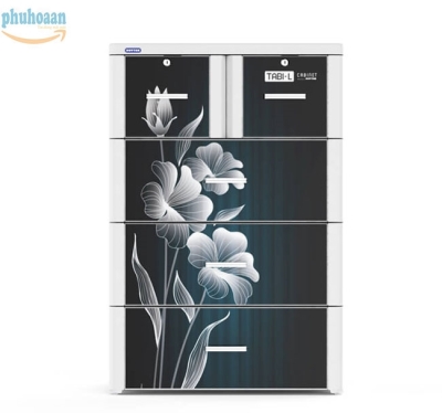 Tủ nhựa TABI size L màu đen tuyền DT